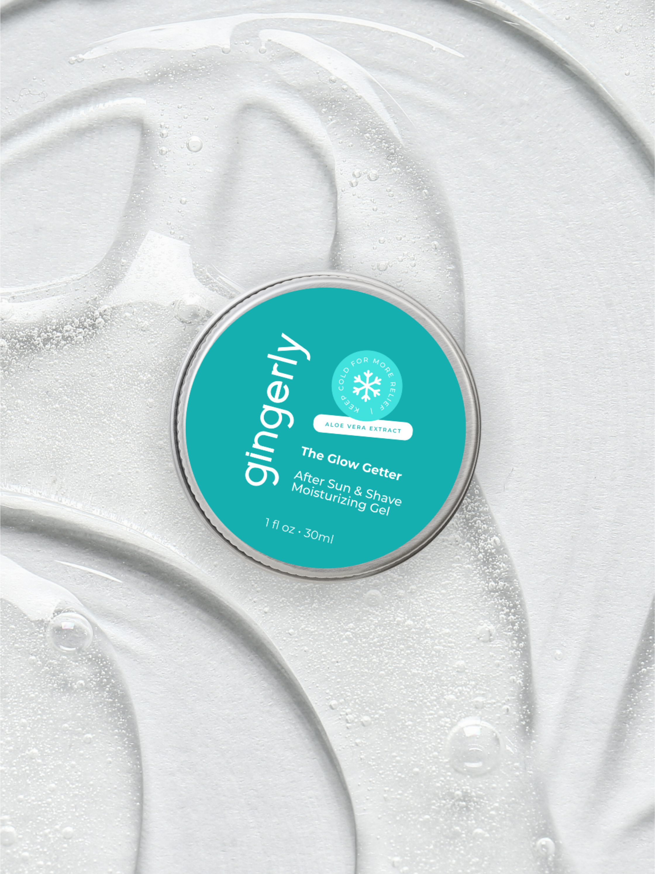The Mini Glow Getter 10z | Hidratante de Aloe Vera