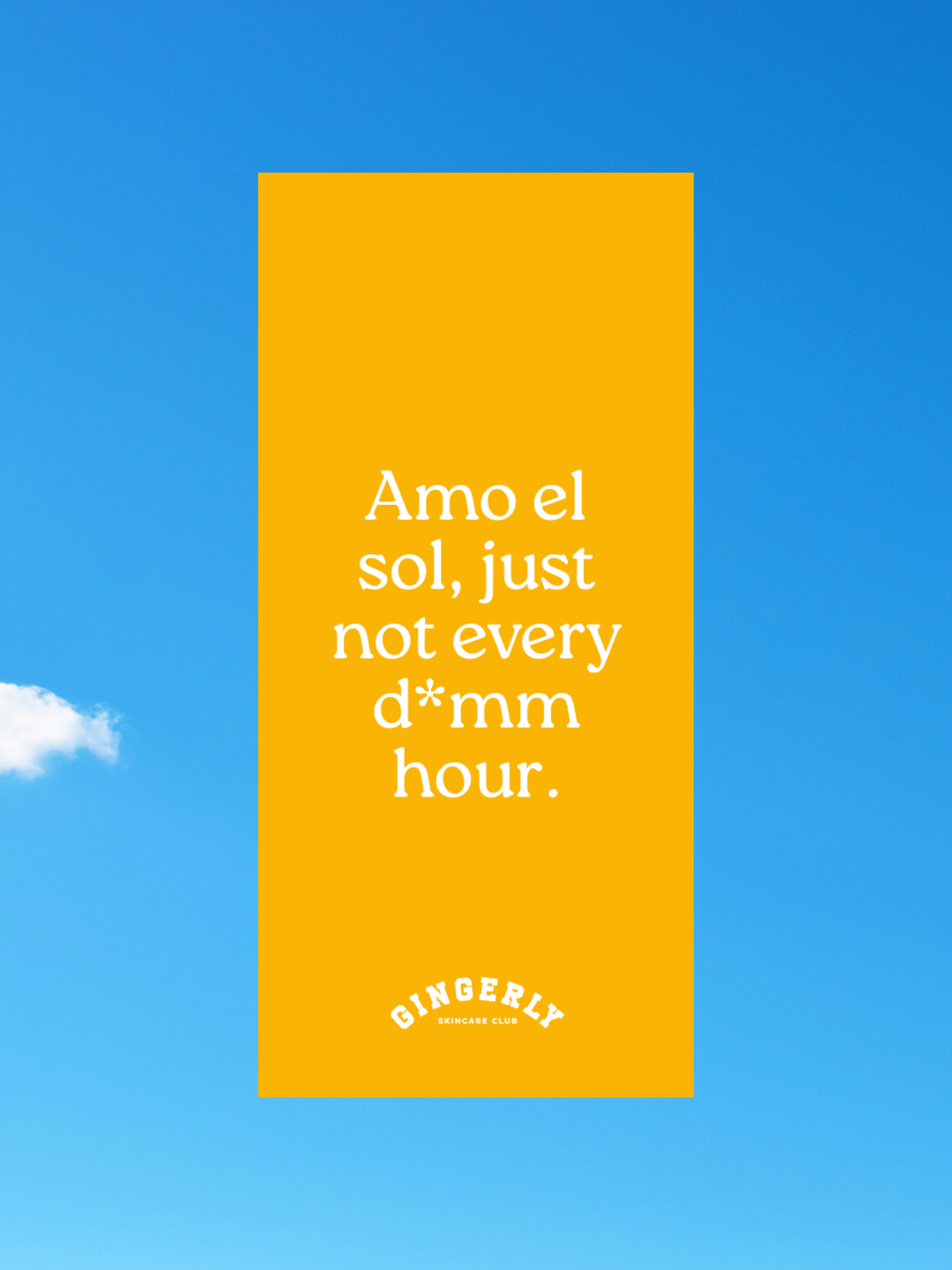 Amo el sol | Beach Towel