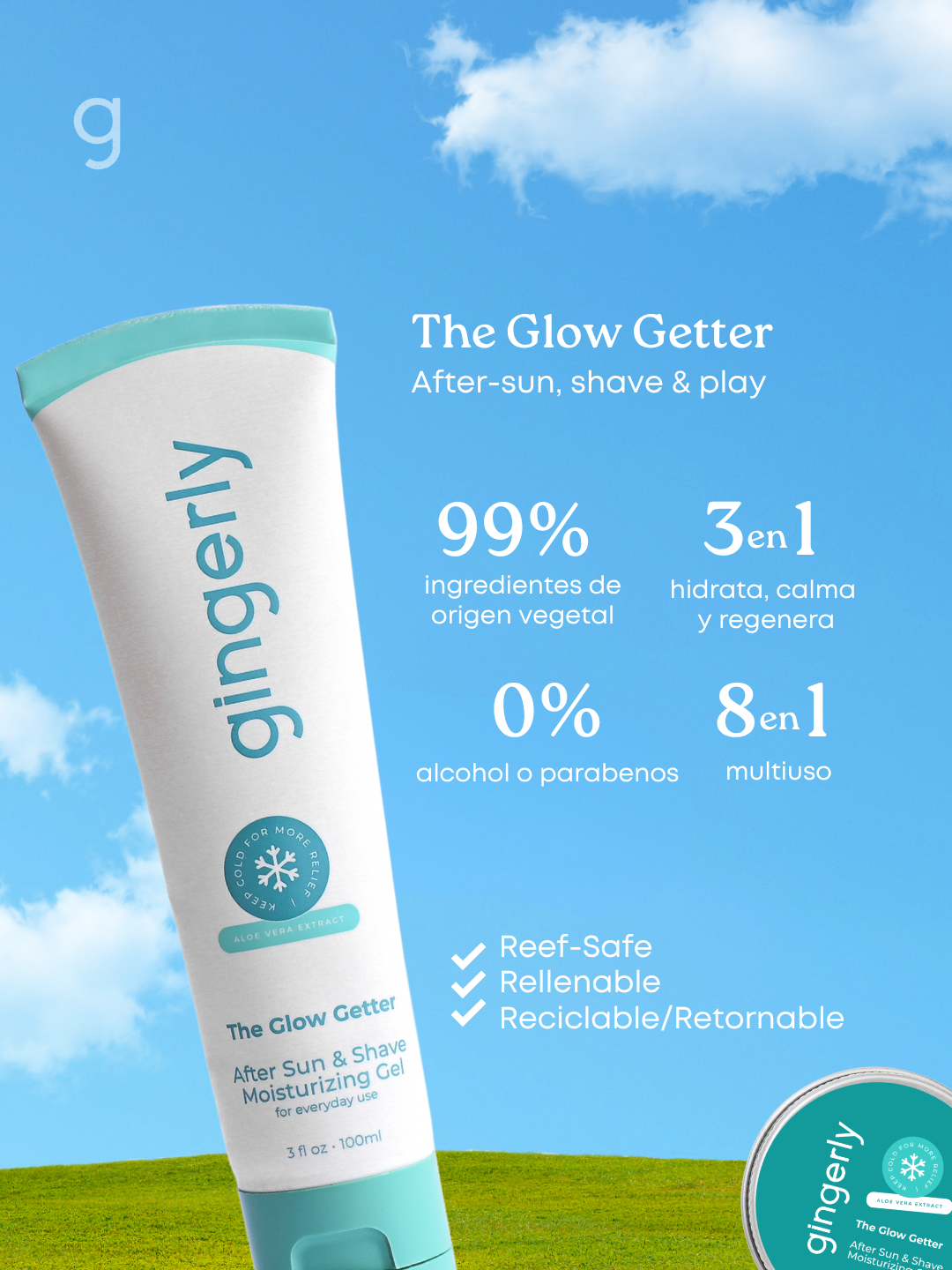 The Glow Getter | Hidratante Aloe Vera