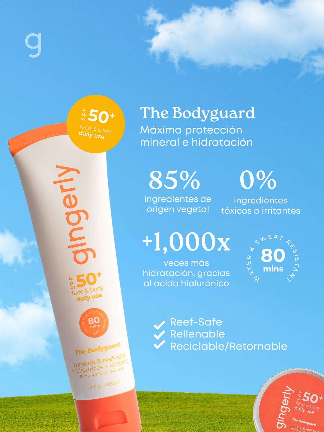 The Original Bodyguard 100ml | SPF 50+