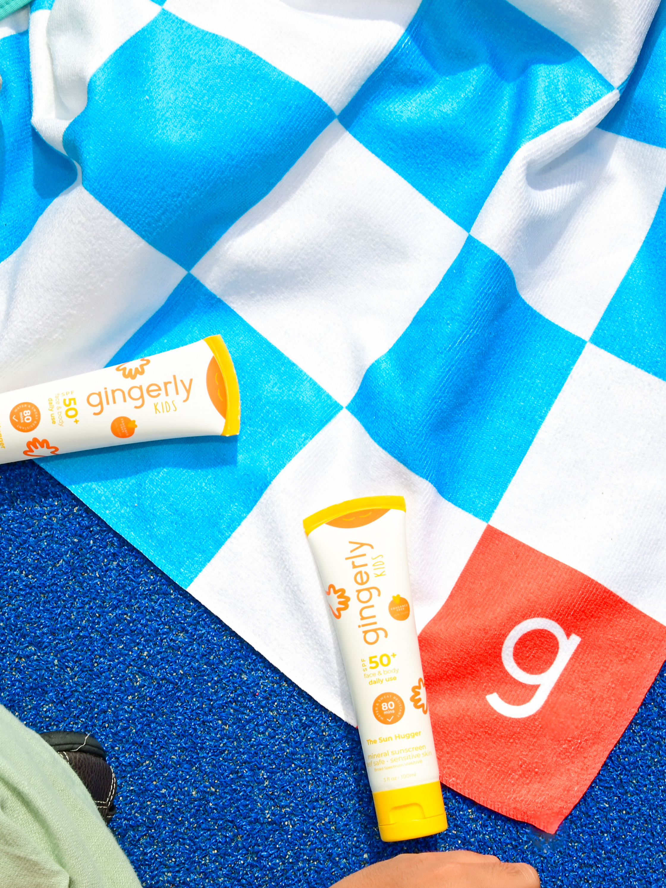 Blue Chess | Beach Towel