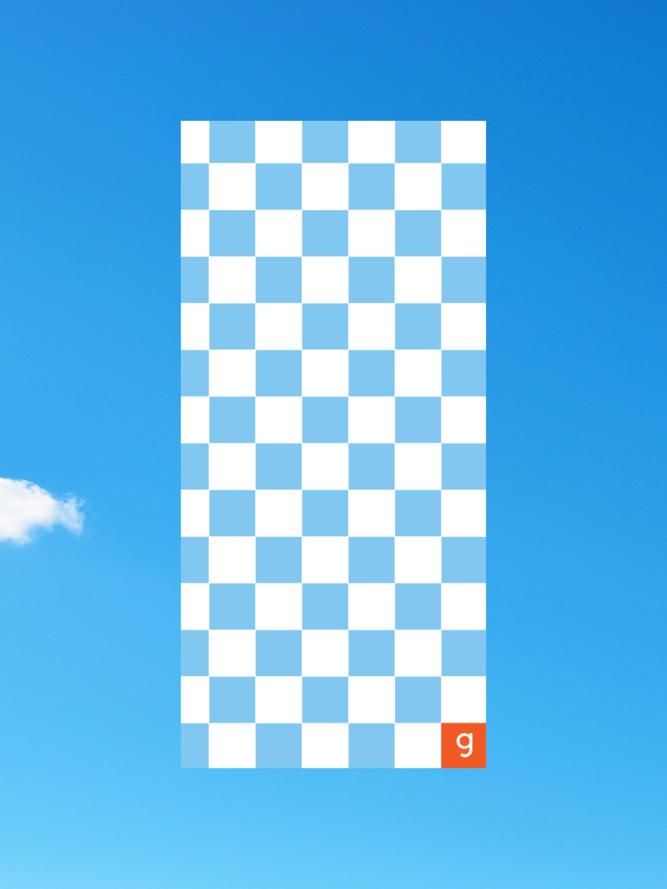 Blue Chess | Beach Towel